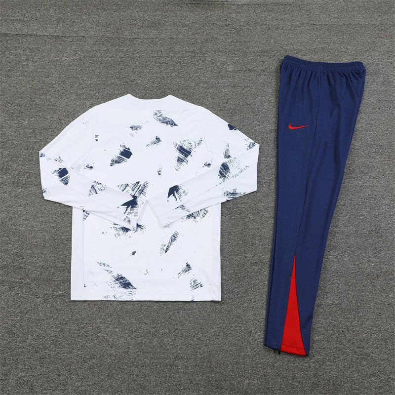 PSG "Parisian Frost" White Premium Tracksuit
