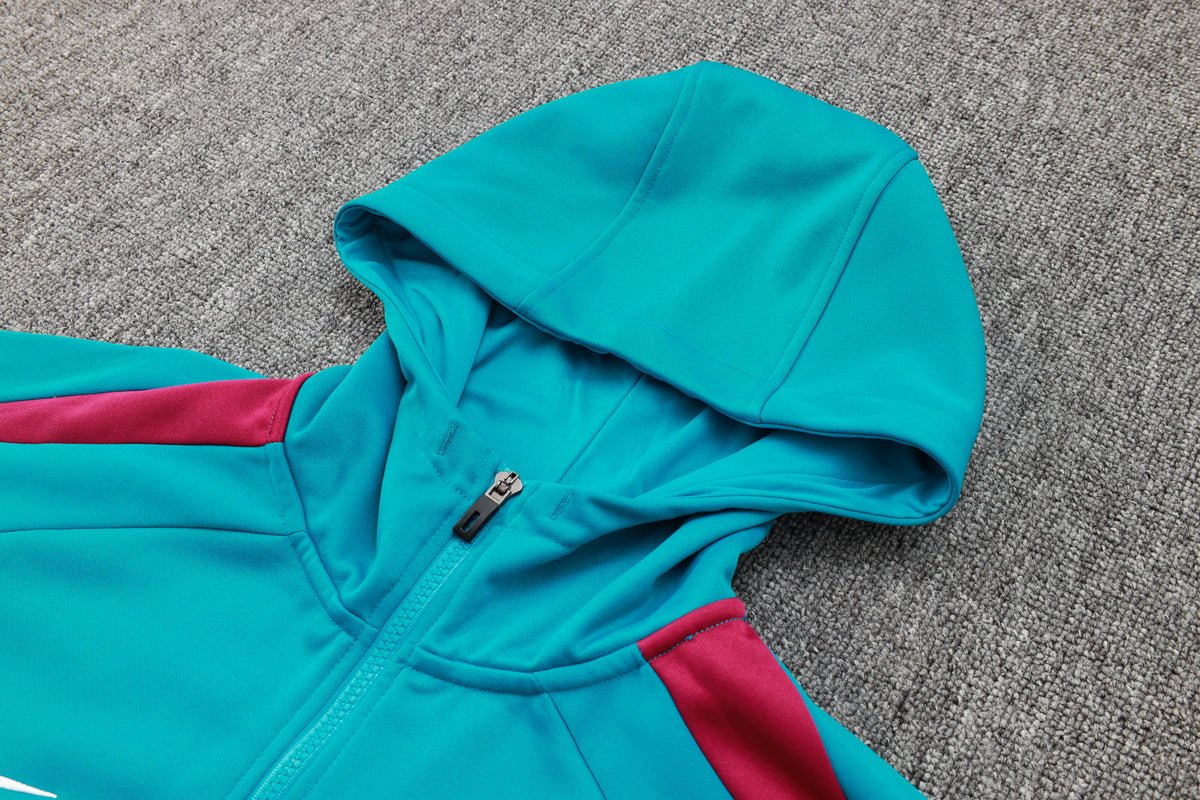 PSG Turqoise and Black Premium Tracksuit
